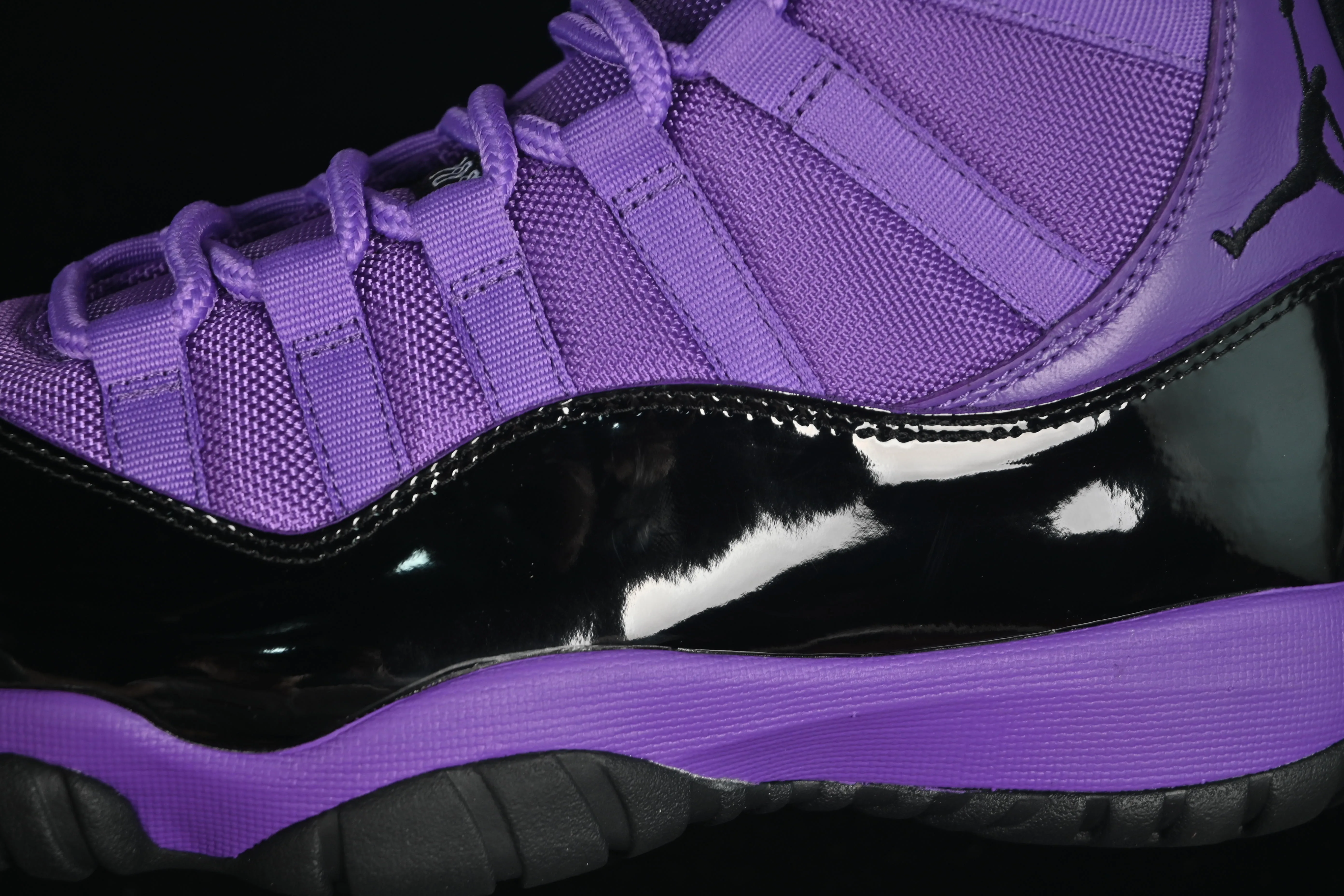 All categories Air Jordan Jordan series basketball shoes Air Jordan 11 Air Jordan 11 Retro AJ11 Joe 11 black and purple CT8012-500